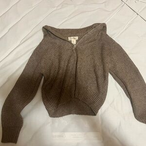 Cropped sweater